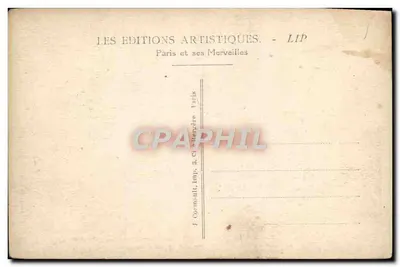 Pavillon BelgijSKI — Międzynarodowa Wystawa Sztuki Dekoracyjnej — Paryż 1925 — Rewers