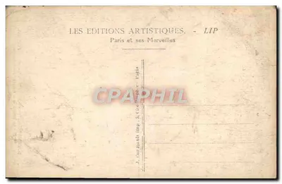 Pavilhão da Holanda — Exposição Internacional de Artes Decorativas — Paris 1925 — Verso