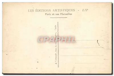 Exposition Internationale des Arts Décoratifs — Pavillon du Mobilier — Paris 1925 — Verso