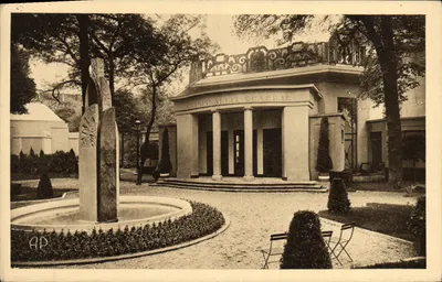 Pavillon du Commissariat Général — Exposition des Arts Décoratifs — Marcel Chrétien Lalanne, architecte