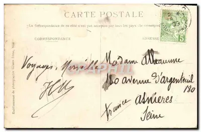 Monte-Carlo — W polanie, autor Holdebert — wyd. Giletta, fot. Nice, nr 735 — Rewers