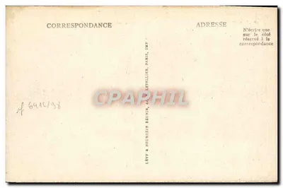 Antibes — Panorama da Cidade e Tabela de Orientação — LL — Verso
