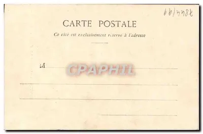 Antibes — Port i Fort Carré — Wydawnictwo Giletta, fot. Nice, nr 2845 — Rewers