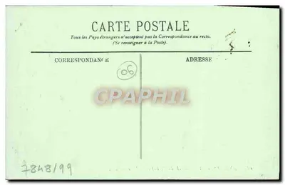 Antibes — Vista geral do Porto e da Cidade — LL. n° 683 — Verso