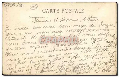 Beaulieu — 'Anglikańska Katedra' — Côte d'Azur — wydawca Perfecta, n° 77 — Rewers
