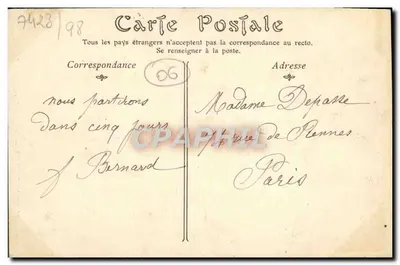 Berre-des-Alpes — Du wielkiego orcha — N.D. Fot. — Rewers