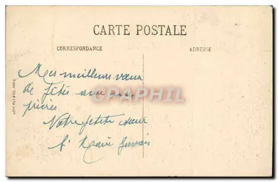 CANNES — Widok na Miasto i Góry Esterel — SELECTA — Rewers