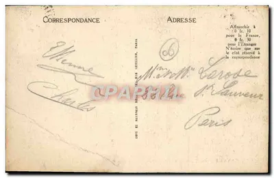 CANNES - La Route de la Californie — Selecta, n°121 — Reverso