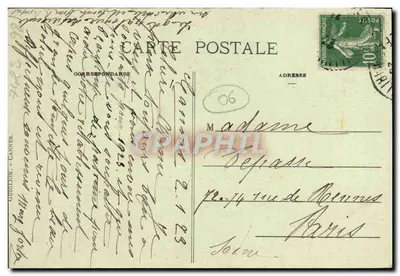 Hotel Luxembourg — Cannes — wydawca Guiglion — Rewers