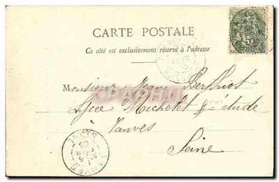 CANNES — Kościół Anglikański — wydanie Giletta, fot. Nice, nr 430 — Rewers