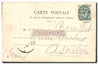 CANNES - Dzwig katedry Mont-Chevalier — Wydawnictwo Giletta, Nice, nr 449 — Rewers