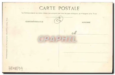 CANNES — Vista panoramica scattata dalla Torre del Mont Chevalier, Quartiere degli Inglesi — Collezione Artistica, n°518 — Verso