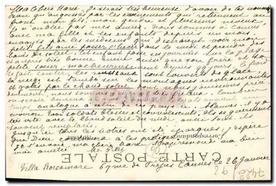 Côte d'Azur - Cannes - Port rybacki i wzgórze Chevalier — L'Hirondelle, Paris, n°2312 — Rewers