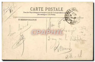 Cannes — Fontaine St-Georges, wybudowana na cześć księcia Albancja — LL. — N° 100 — Rewers