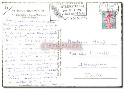 Kanady — Port du Beach — wydawnictwo Lapie Service Aérien — Rewers
