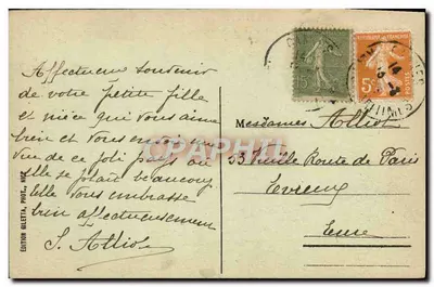 CANNES - Promenade de la Croisette — Edição Giletta, n° 475 — Verso
