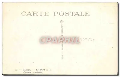 Cannes — Port i Miejski Kino — Wydawca Limatire & Wydawcy, Nice — Rewers