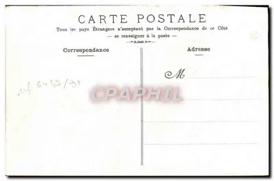 CANNES — Port i wzgórze Chevalier — wydawca nie widoczny — Rewers