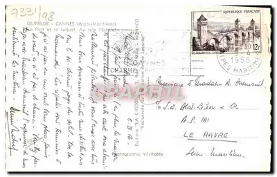 La Cigogne — Port de Cannes — Wydawnictwo Autentyczne — Rewers
