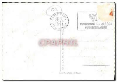CANNES — Ogrody i duże hotele — Q.115 — Rewers