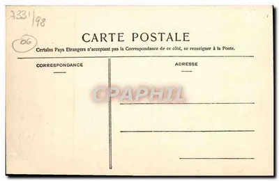 Cannes — Ogólny widok z Mont Chevalier — La Côte d'Azur, nr 1441, wydawca NATEX — Rewers