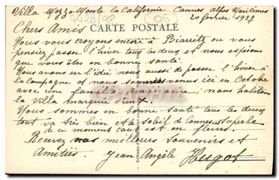 Cannes — Ogólny widok z Kalifornii — RM 512 — Rewers