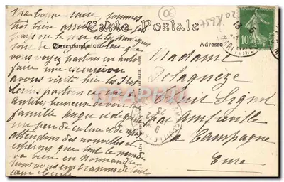 Cannes — Ogólny widok z Mont Chevalier — LL — Rewers