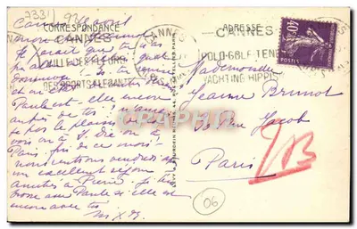 GANNES — O Mercado de Flores — LL, n°67 — Verso