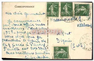 Cannes — La Spiaggia e l'Hotel Carlton — LL — Verso