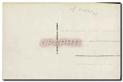 CANNES — Kasyno — widok budynku i placu z palmami — wydawca Alpes des Alpes Méditérranées — Rewers
