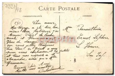 CANNES - Grand Hôtel GALLIA - Szpital tymczasowy — Wydawnictwo Gillette, nr 407 — Rewers