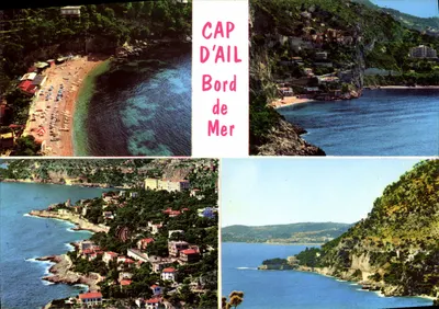 Cap d'Ail — Bord de Mer — Edição Y.P.A. Nice