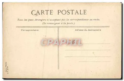 Golfe Juan — Embarkement à bord des Canots-Maures — éditeur AQUA PHOTO L.V. & Ch — Verso