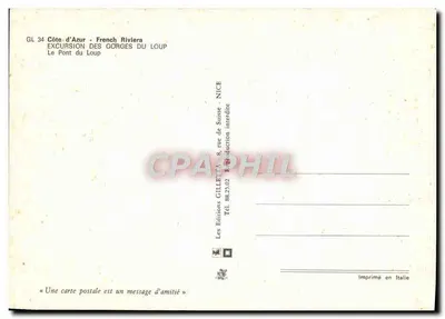 Góry Loup — Most Loup — Wydawnictwo Gilletta, Nice — Rewers