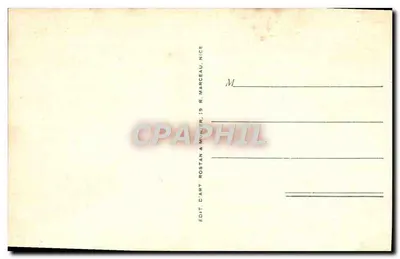 Góry Loup — Katedra św. Arnoux, RM — Wydawnictwo Art Rostan & Muller, Nice — Rewers