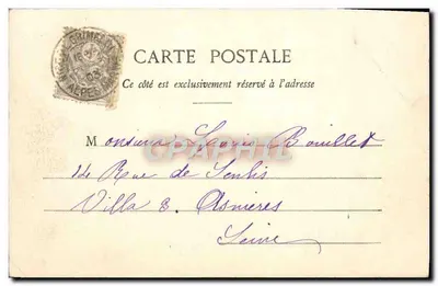 Klasztor Cimiez — Nice — Wydawnictwo Giletta, fot. Nice, nr 492 — Rewers
