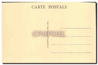 L'ESCARÈNE (A.-M.) — O Viaduto e a Estação Nice-Coni — Edit Gilletta — Verso