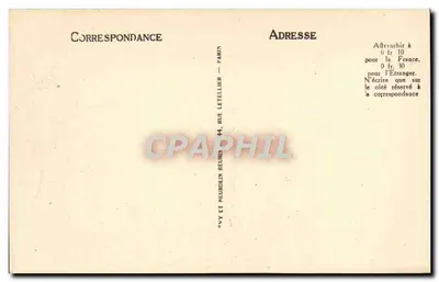Eze - Ruïnes van het Kasteel — Selecta, n°15 — Achterkant