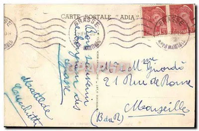 Grasse — Promenada Cours — Codzienna — Rewers