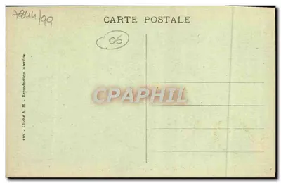 Grasse - Vista geral tirada do Oeste — Verso