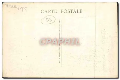 Grasse (A.-M.) — Widok ogólny między oliwkami — Wydawnictwo Gilettà-Nice, nr 7 — Rewers