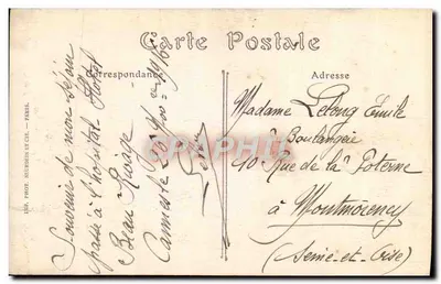Grasse (Alpes-Maritimes) — La Rampe du Funiculaire, południowy bok — ND. Fot. — Rewers