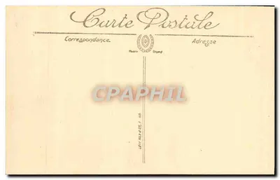 Grasse — Vista sobre o Bairro Saint-François — Selecta, n°4 — Verso