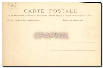 Cannes - Saint-Honorat, antico monastero — editore non identificato, n° serie 96 — Verso
