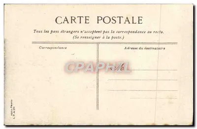 St-Honorat - Os rochedos — Torre da Garoupe — editor L.V. & Cie, n°3 — Verso