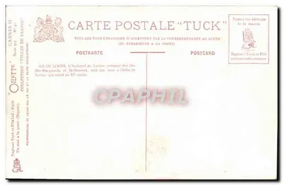 Cannes — Wyspa Lérins — Bilette — Rewers