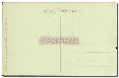 Île de Lérins — Zamek Saint-Honorat między sosnami — Właścicielstwo wyłączne Abbatii — Rewers