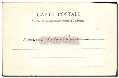 Cannes - Forte di Santa Margherita — P. L. M., Cannes, n°65 — Verso