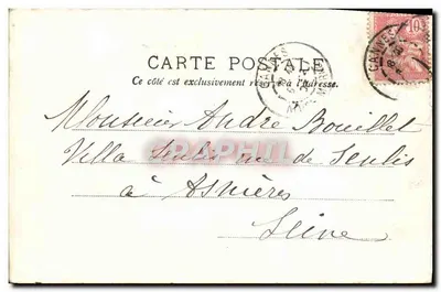 Więzienie Masque — Wyspa Świętej Margarety — L. Maillan, wydawca, Cannes — nr 452 — Rewers