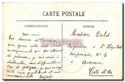 Juan-les-Pins — A Pinède — LL. — n°10 — Verso